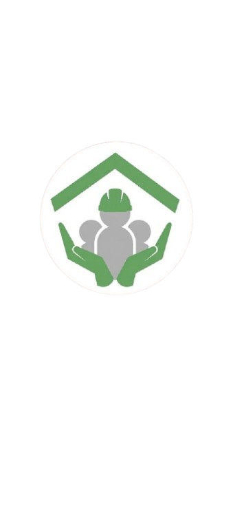 Emblema de protección y prevención laboral