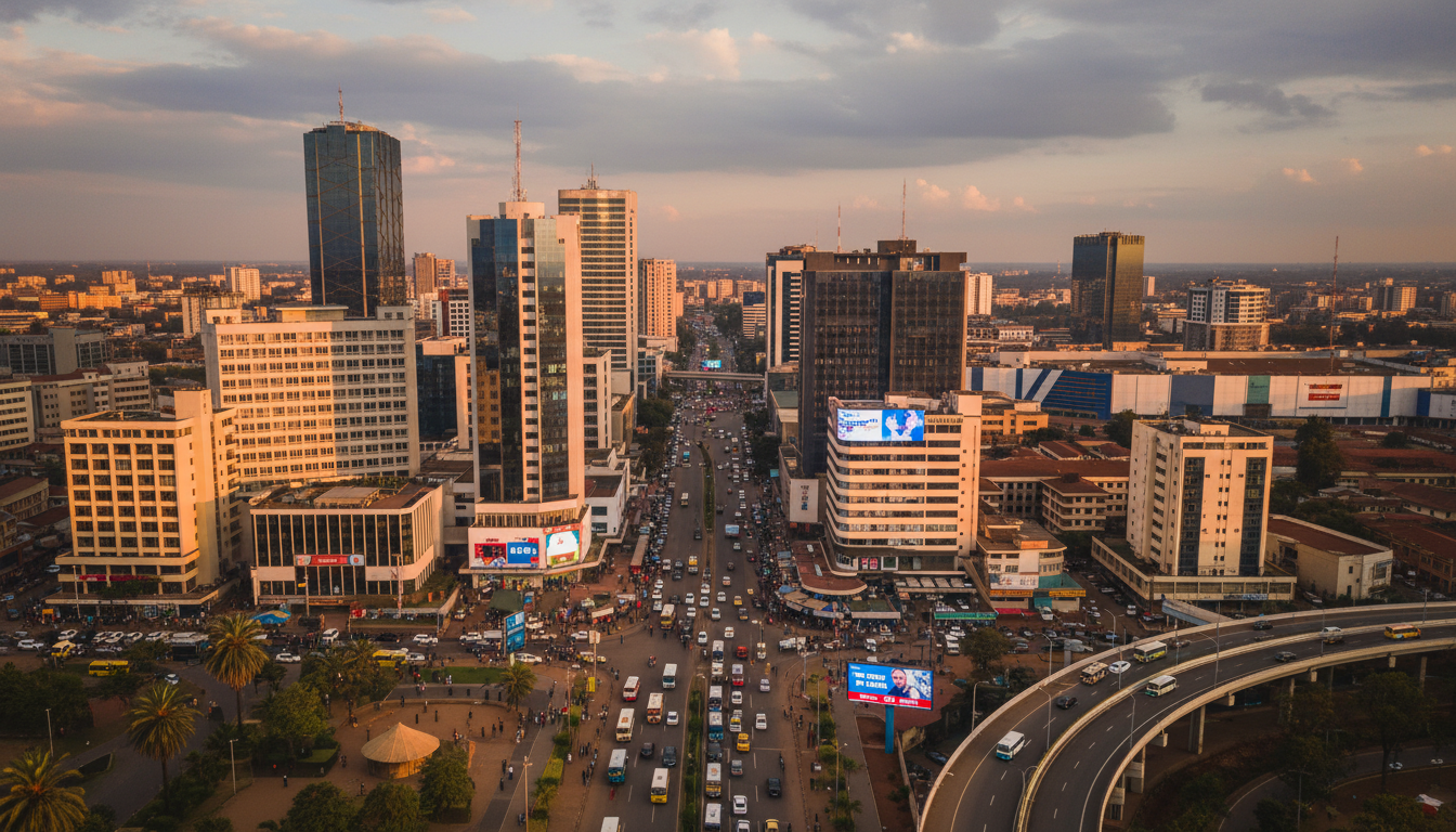 Nairobi skyline