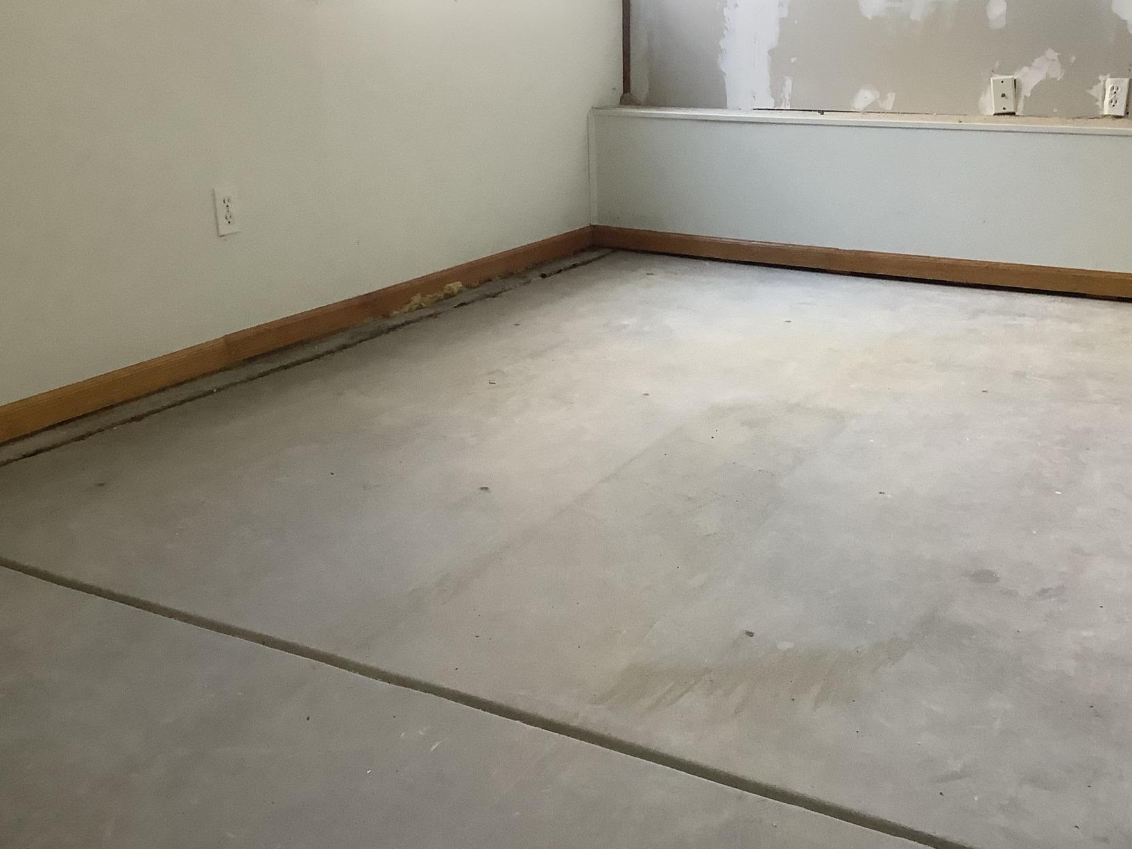 Interior Floor Lifting - After