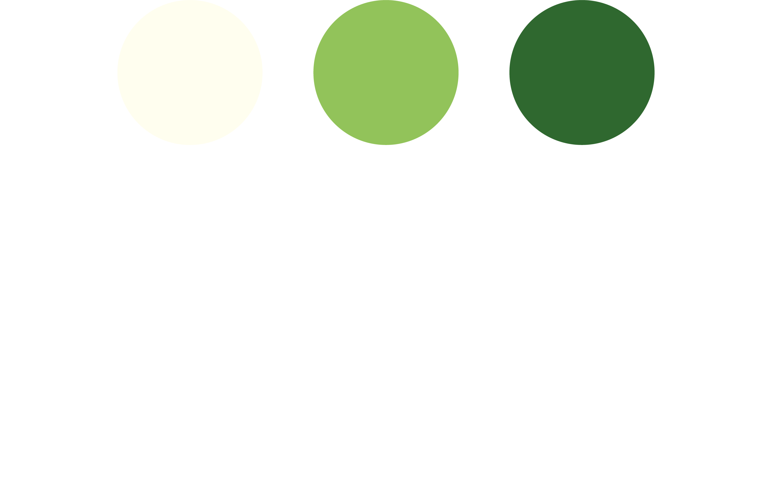 Pantri brand mark with three ripeness dots above the pantri wordmark