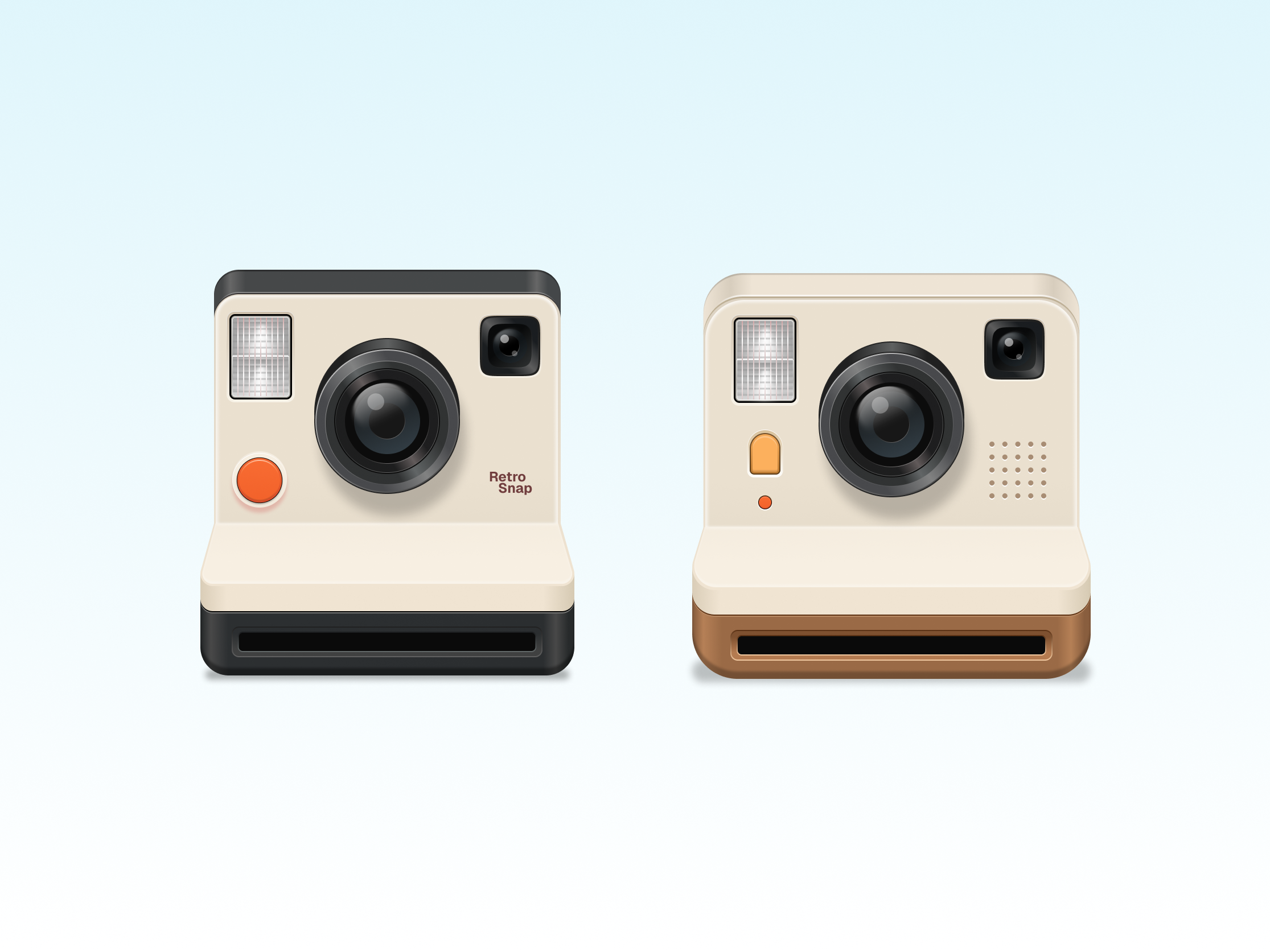 Polaroid Icon Design
