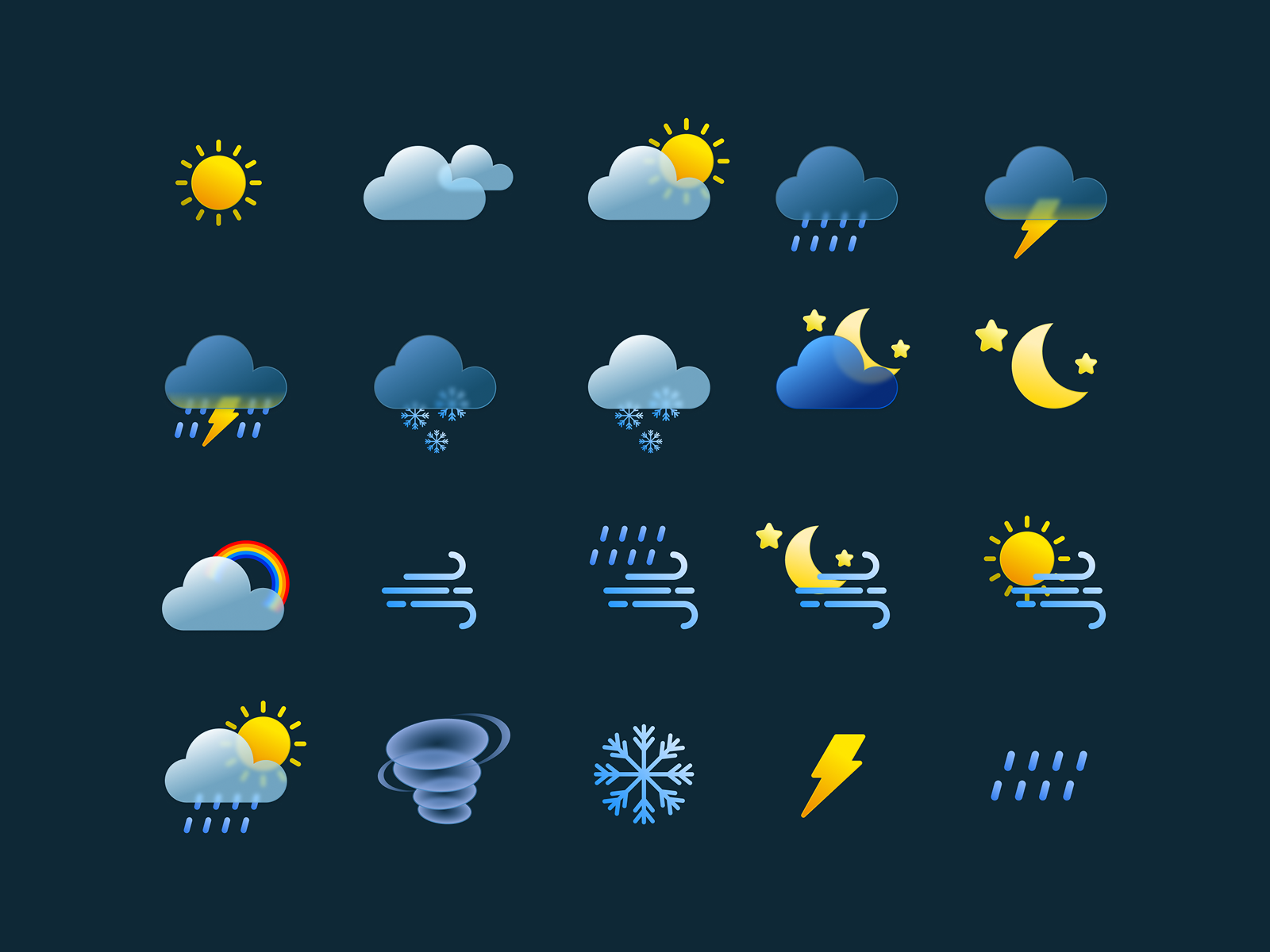 Weather Icon Set