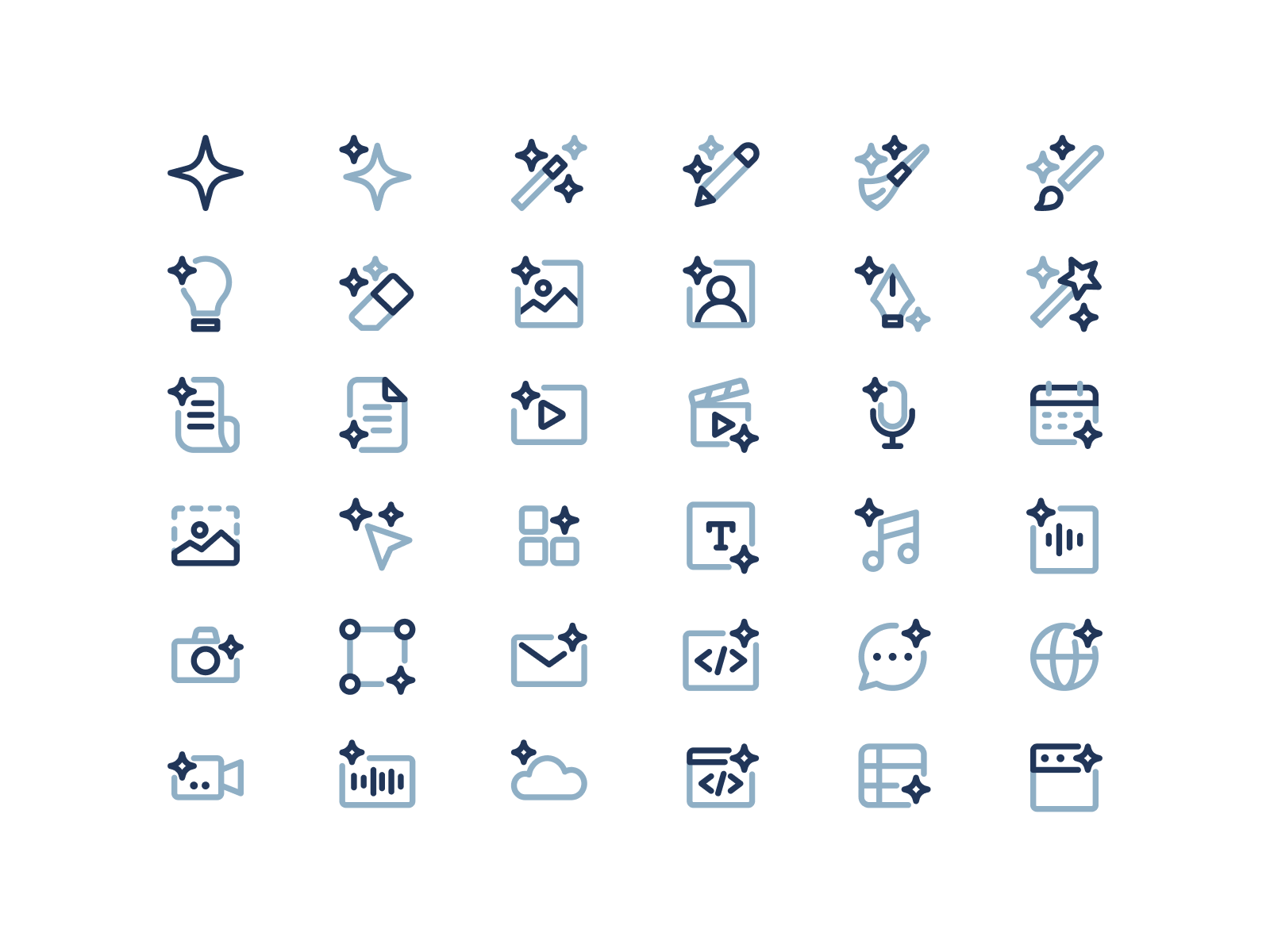 AI Icon Set