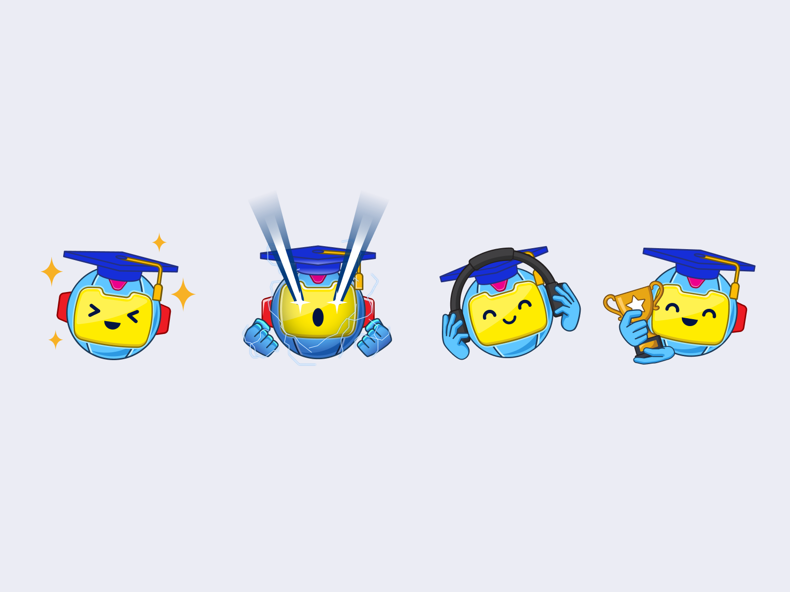 Edbot Mascot Design