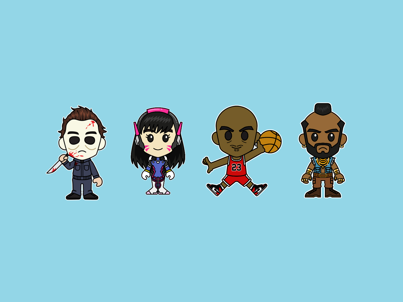 Chibi Character Set