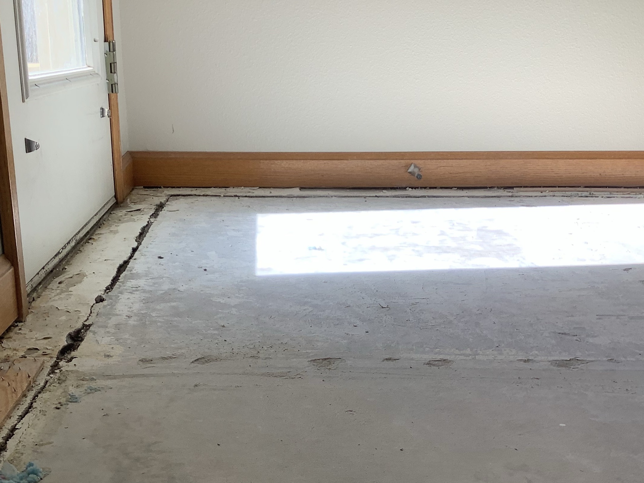 Interior Floor Lifting - After
