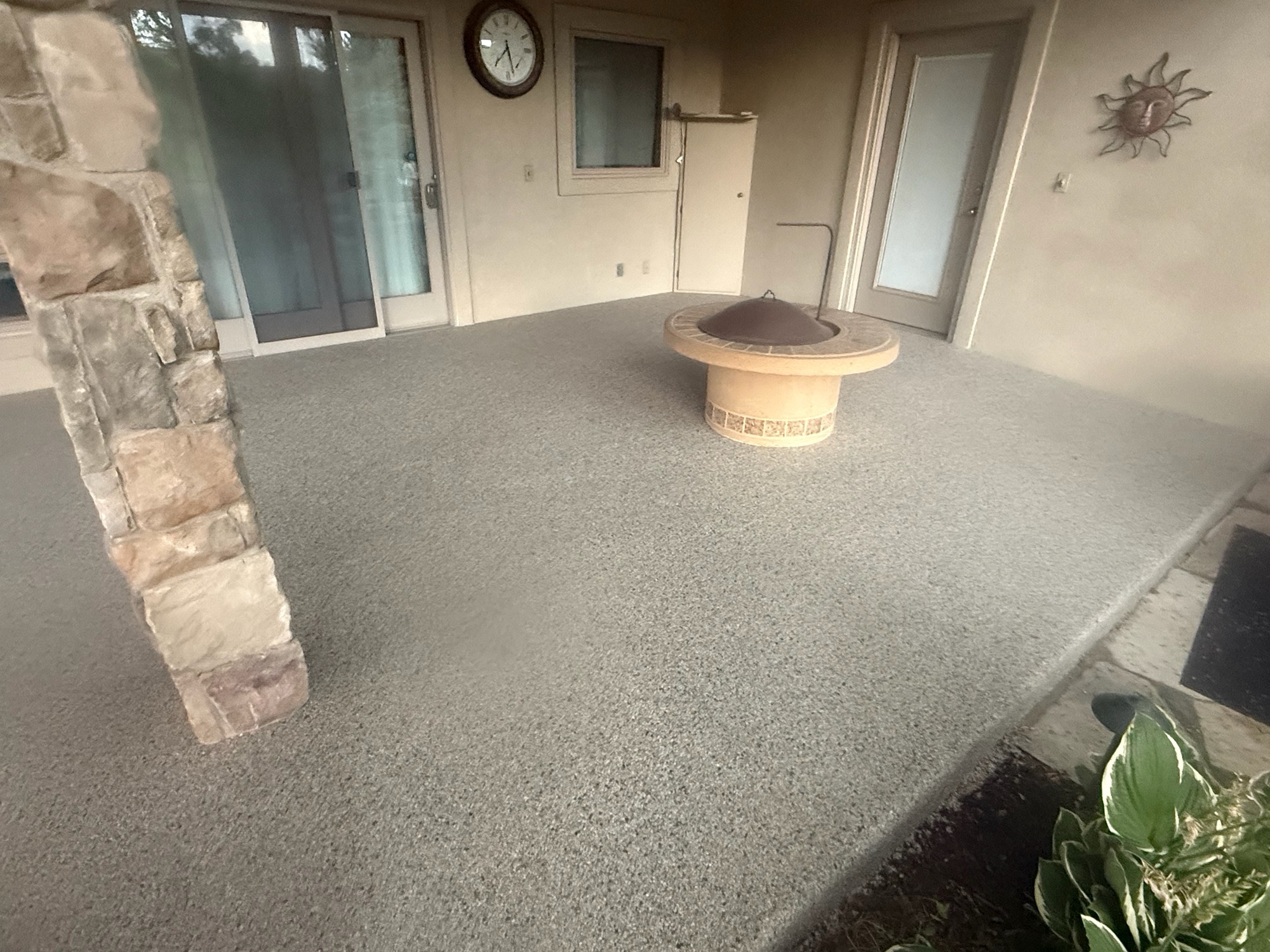 Covered Patio VUBA Resurfacing