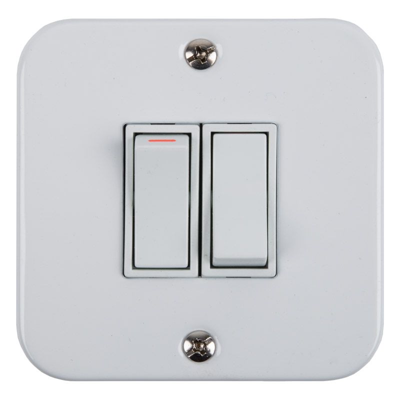Zap Switch Light Industrial 2 Lever