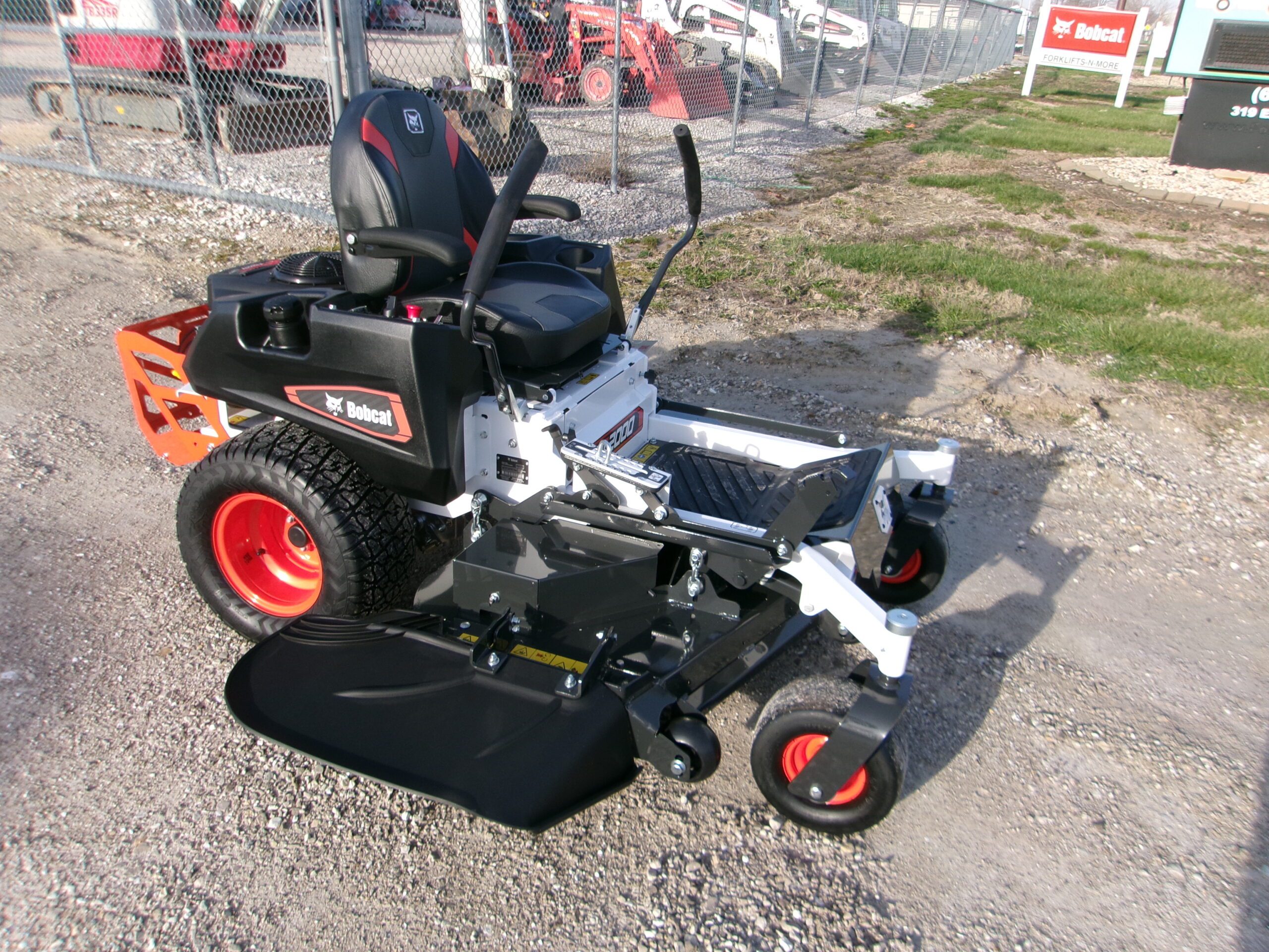 Zero-turn mower repair