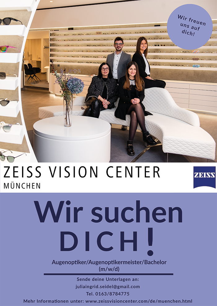 Zeiss Vision Center – Augenoptiker / Augenoptikermeister / Bachelor (m/w/d)