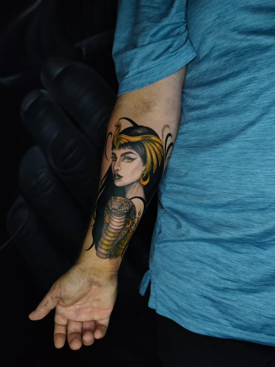 Tatuagem Neo-tradicional de Cleópatra