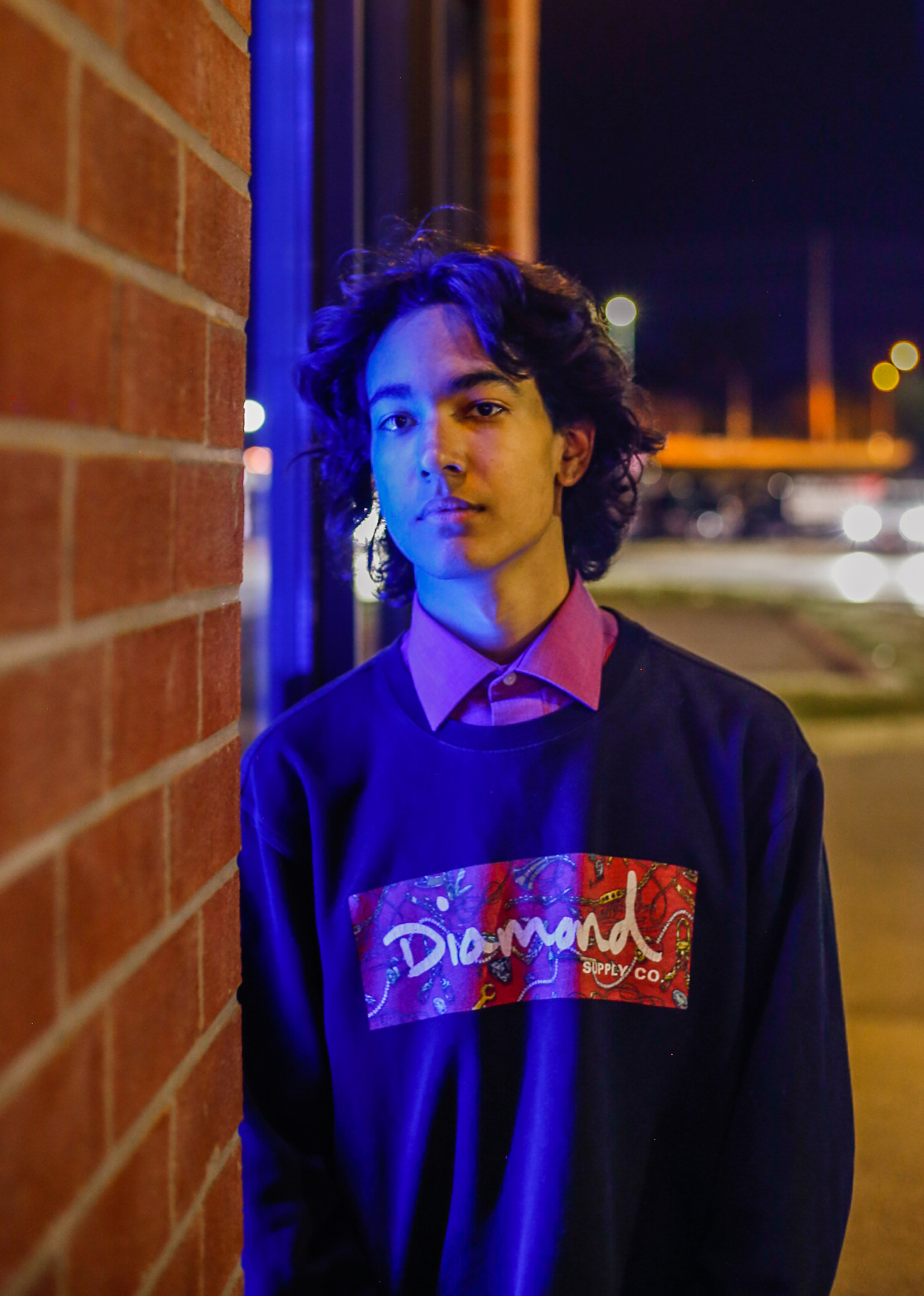 Night portrait