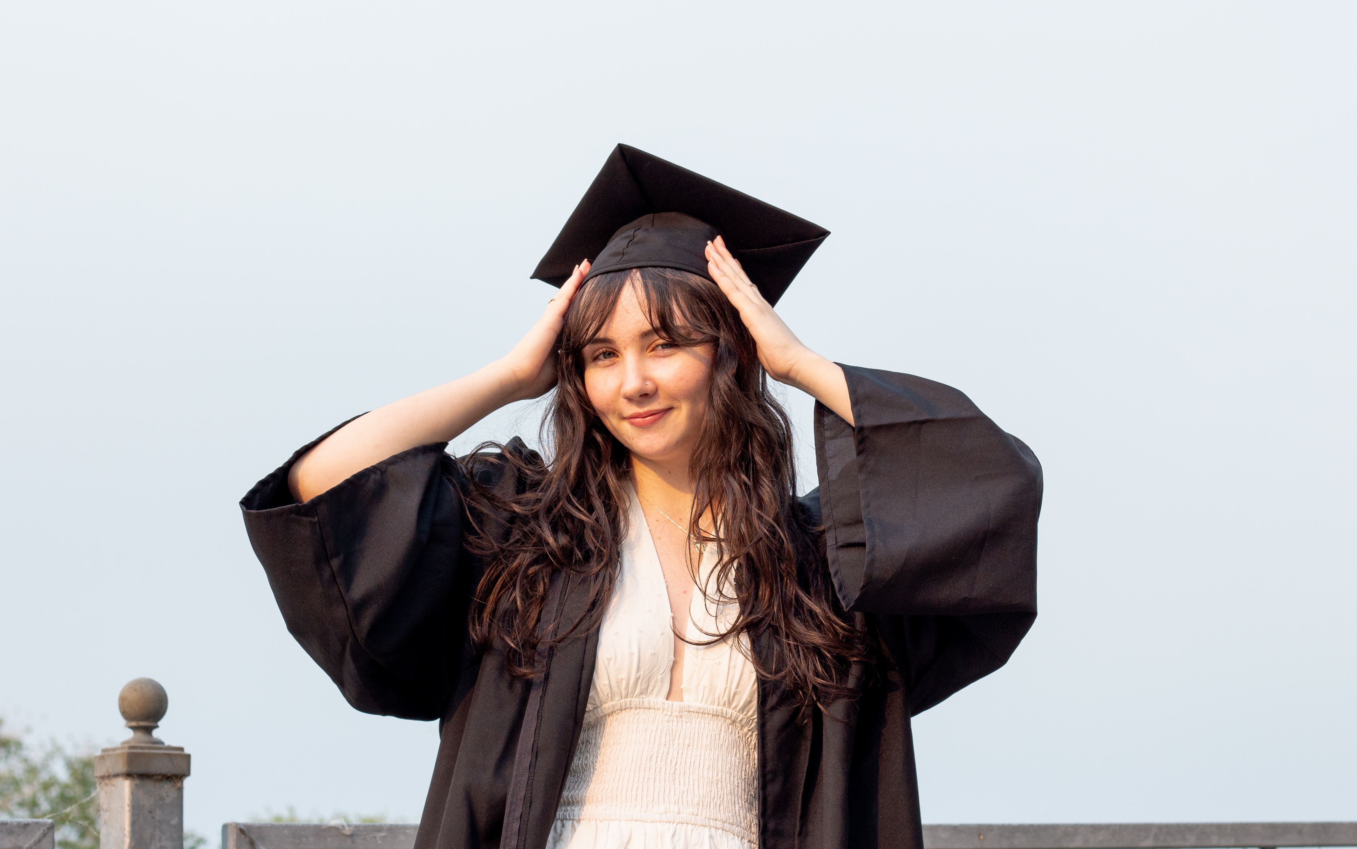 Graduate adjusting cap