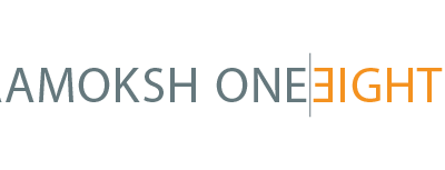 Amoksh OneEight logo
