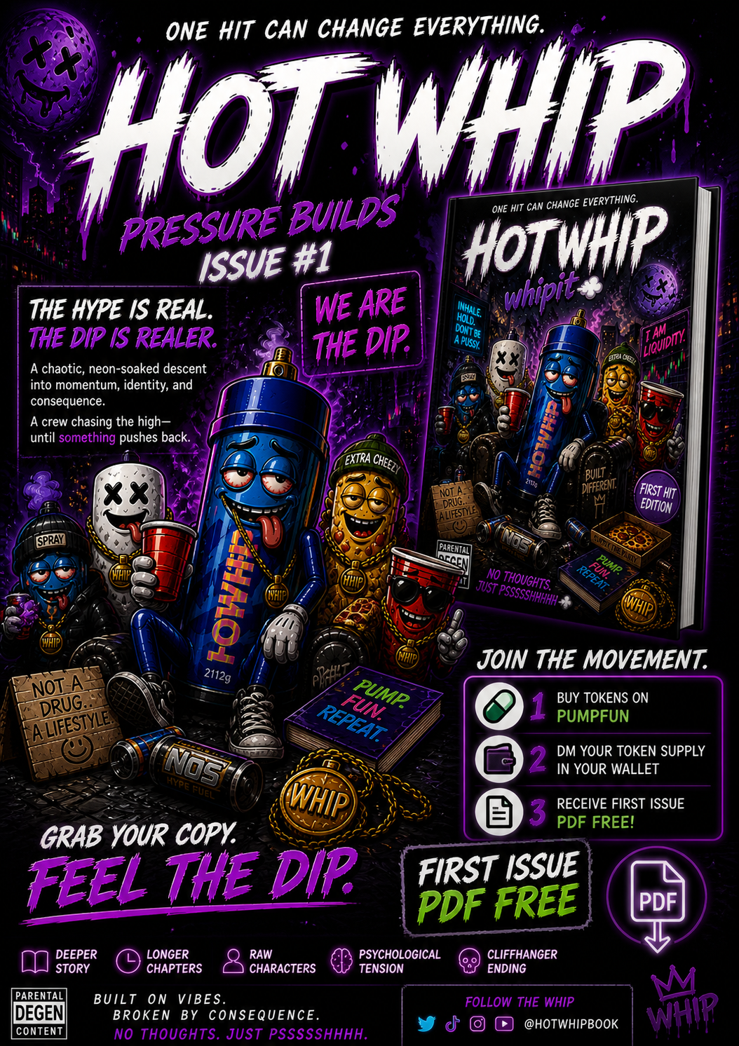 HOT WHIP NFT Series - Issue #1