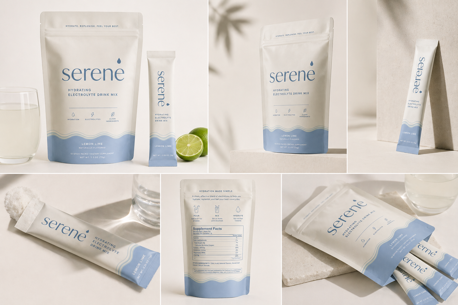 Serene Lemon Lime collection