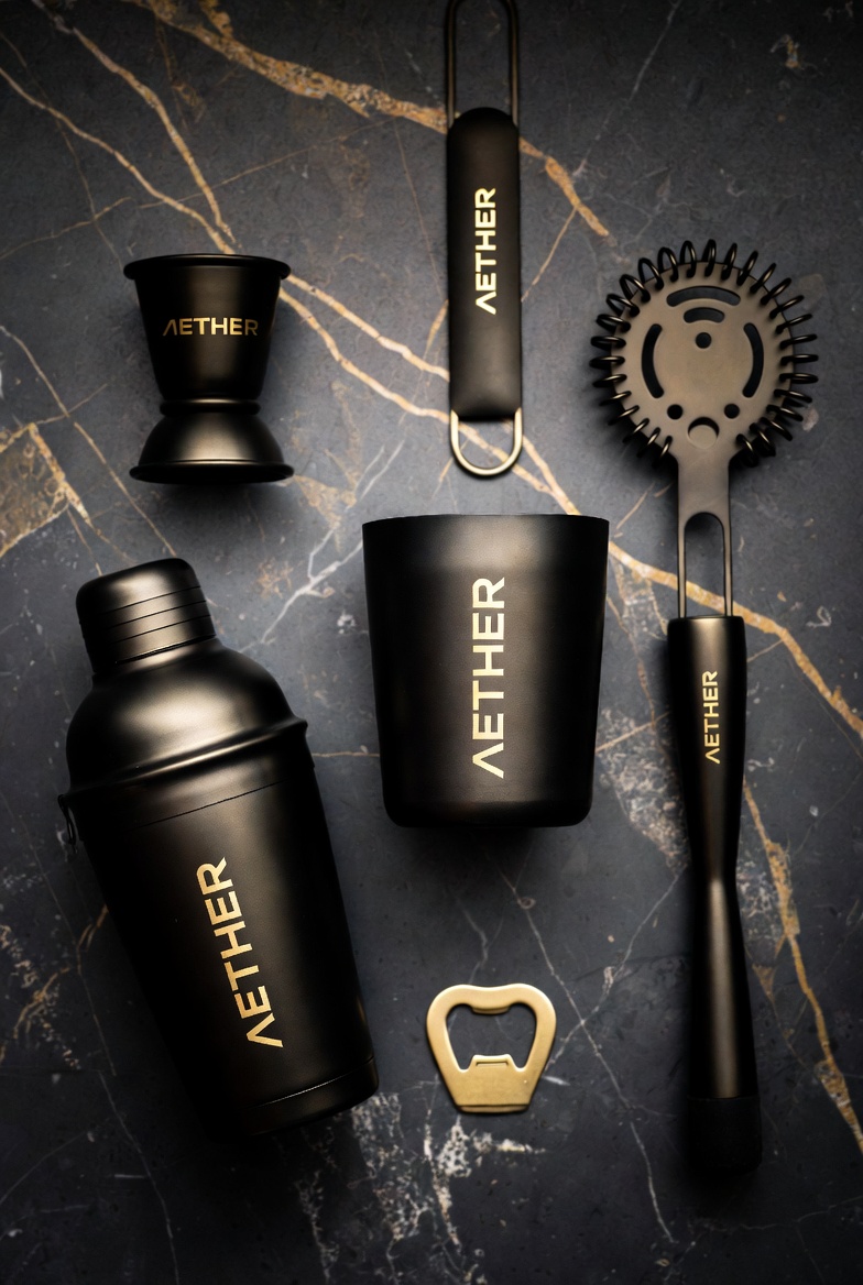 AETHER Professional barware set