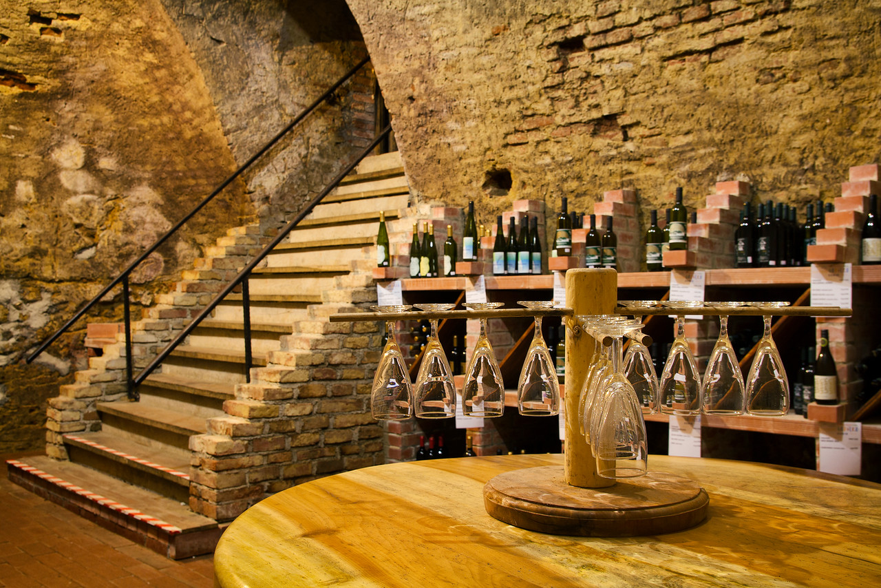 Traditional wine cellar representing the rich cultural heritage of Goričko region