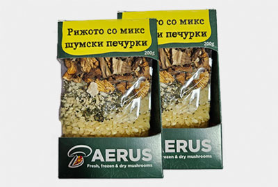 Mixed mushroom risotto — AERUS DOOEL gallery