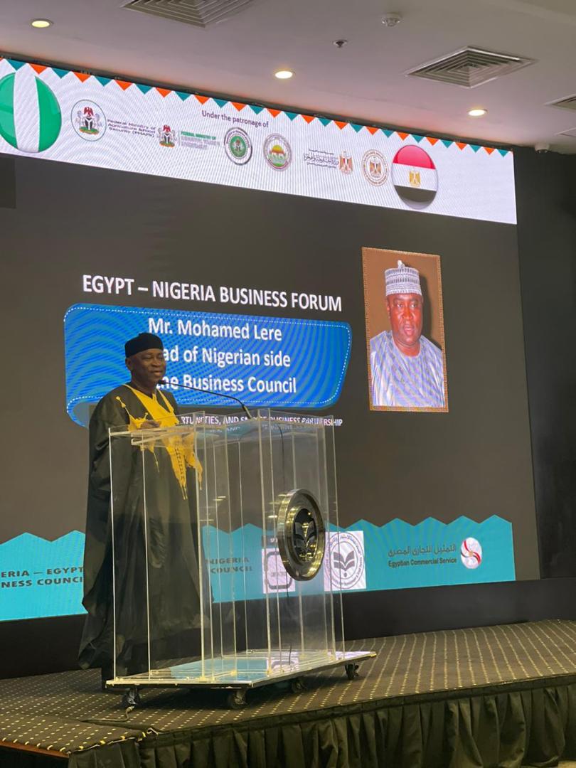 Mr. Mohamed Lere, Head of Nigerian side of the Business Council