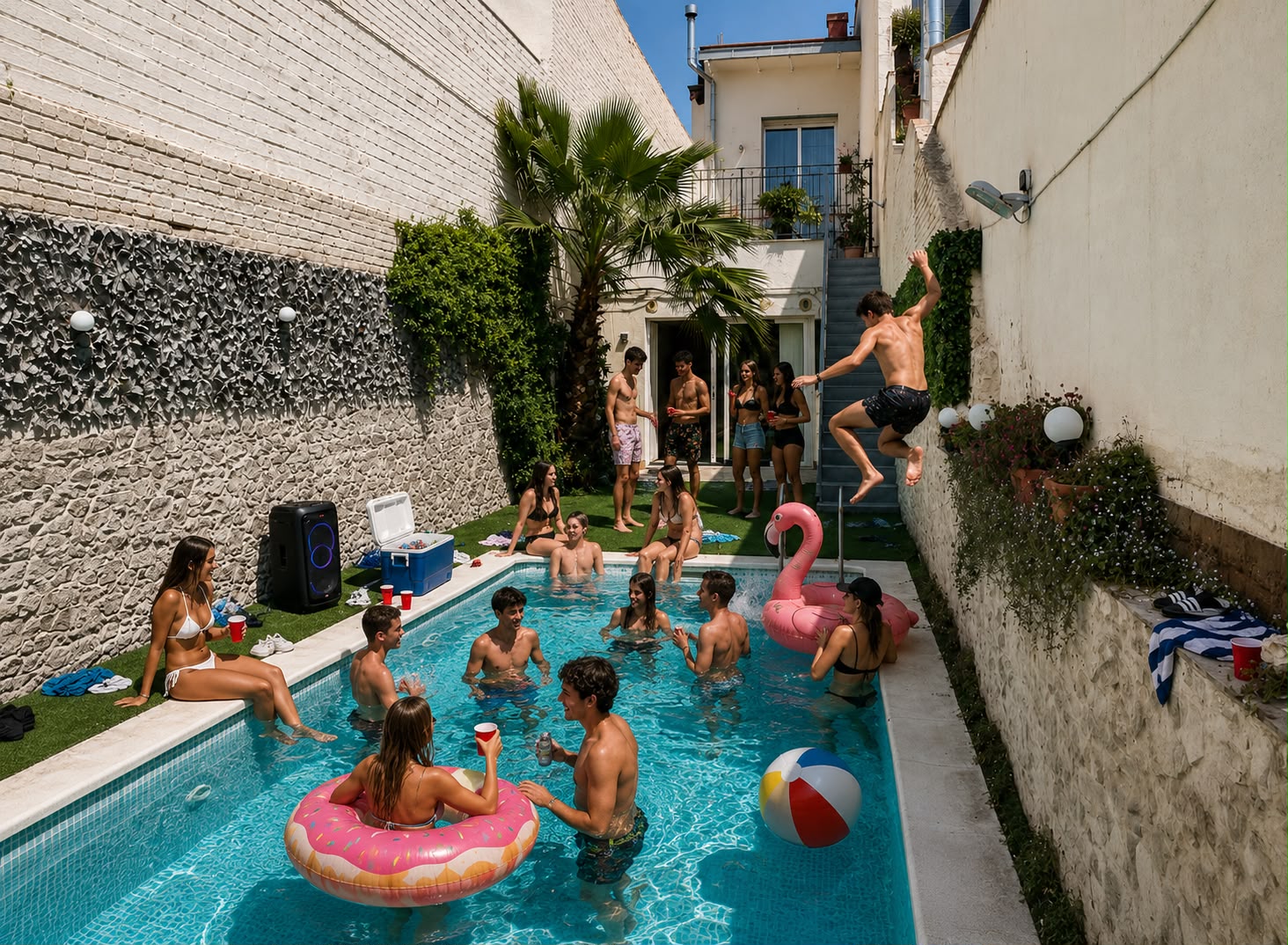 Backyard Paradise after