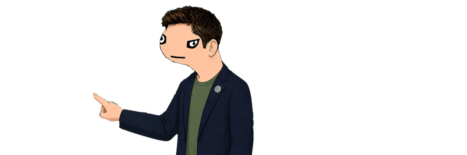 ALTMAN character pointing