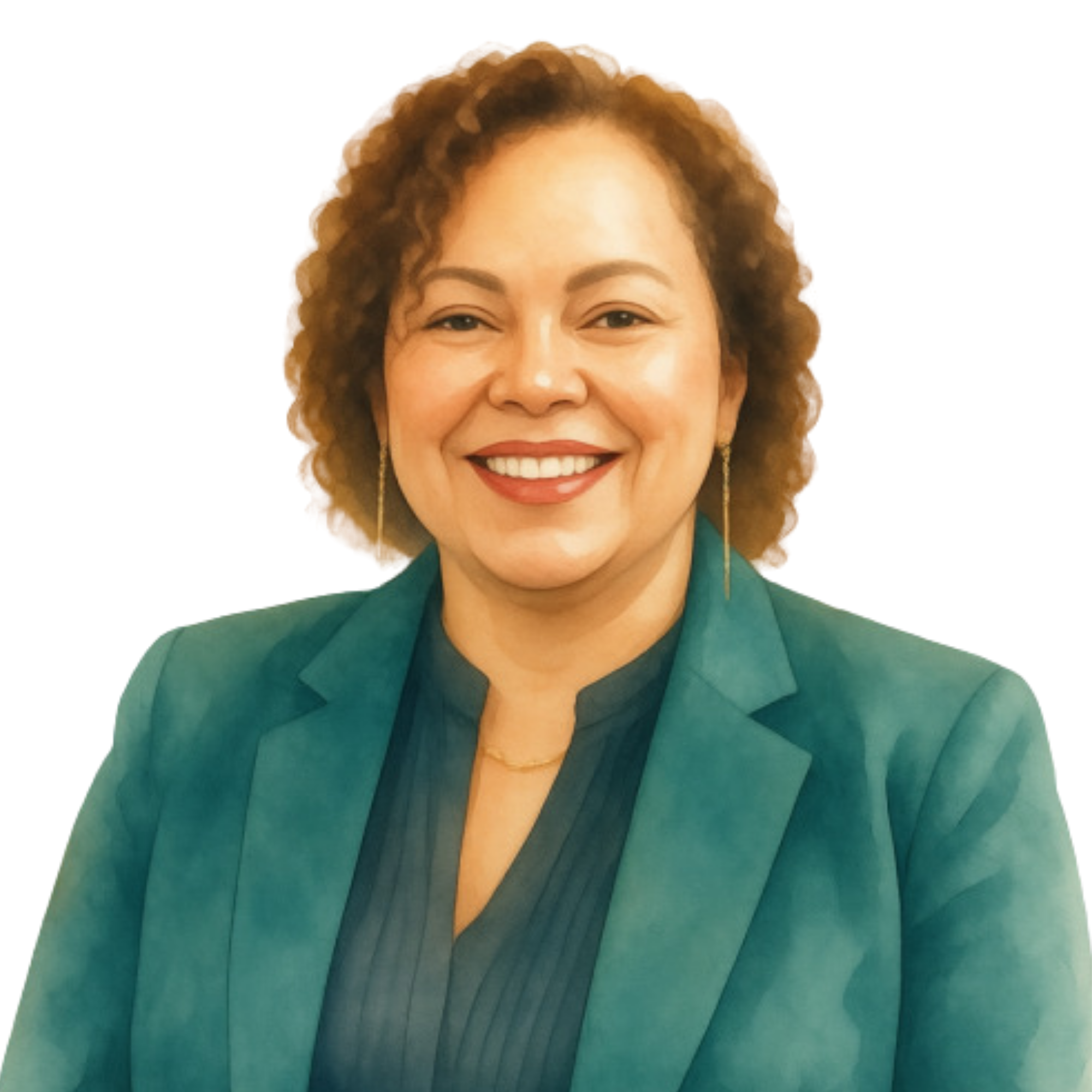 Illustrated portrait of Ana Tavares