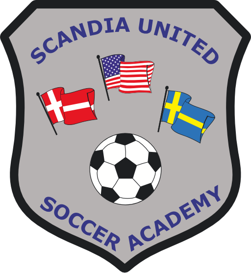 Scandia United Soccer Academy crest logo