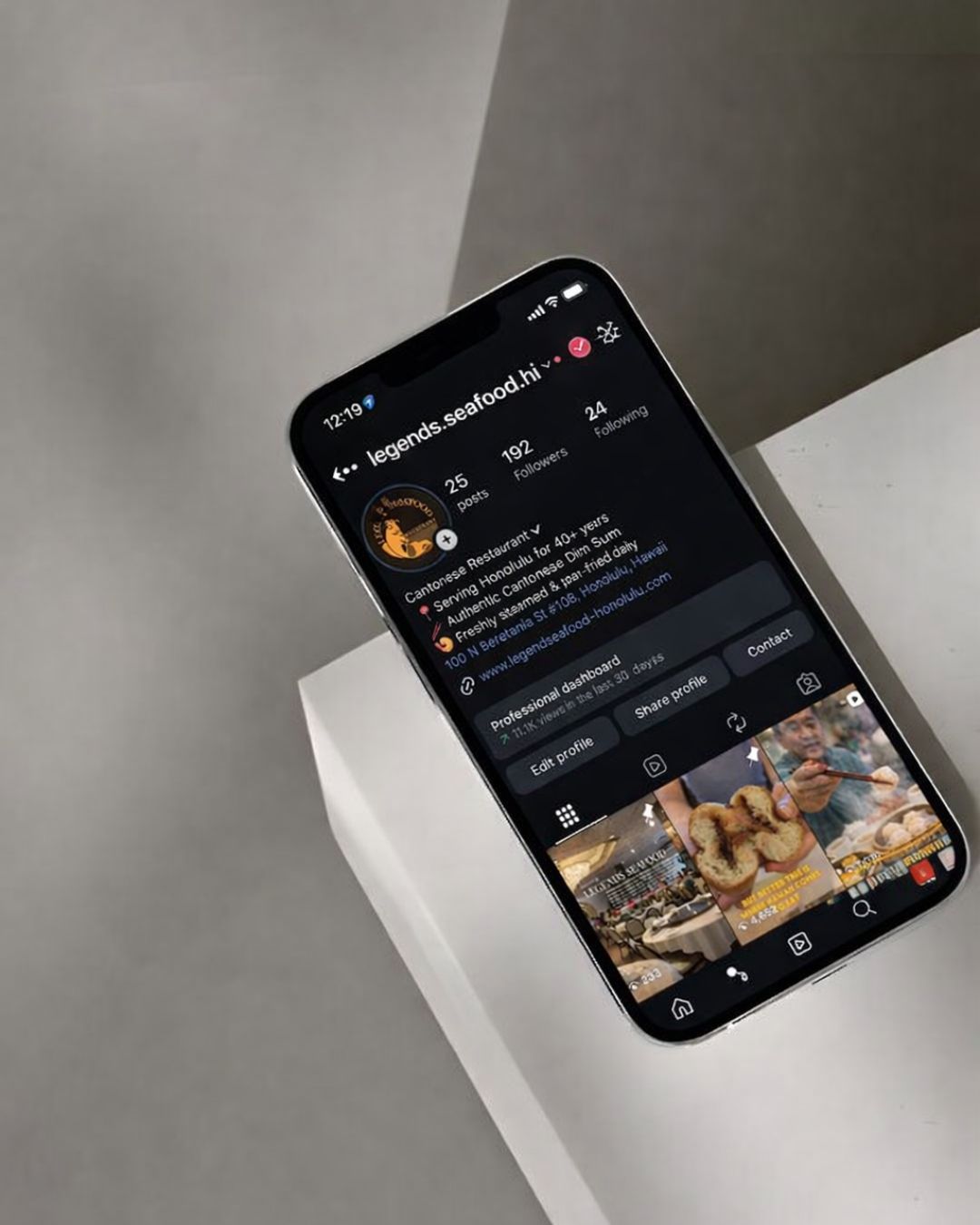 Instagram profile management and optimization by Essence Marketing & Design
