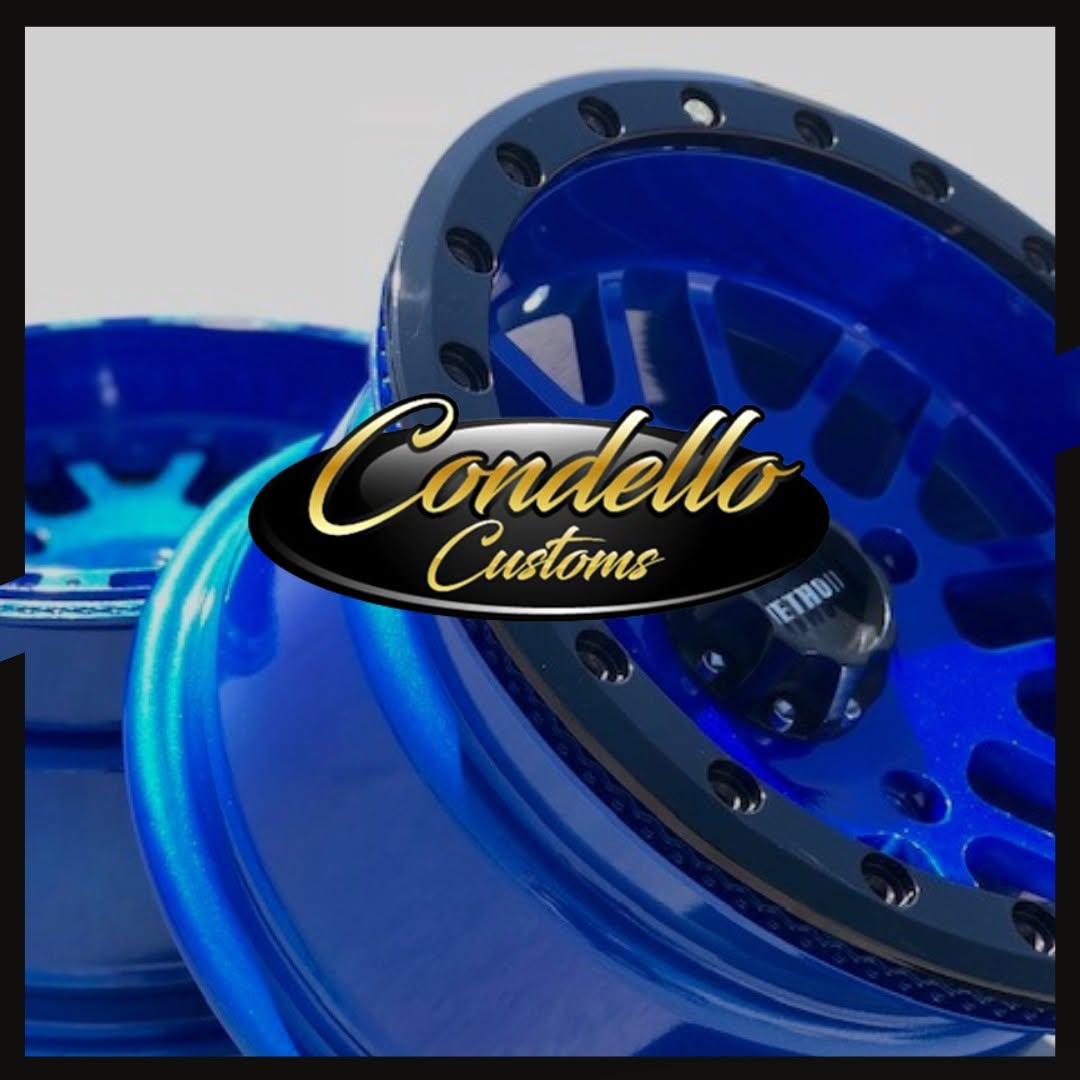 Lifted custom truck built by Condello Custom Auto