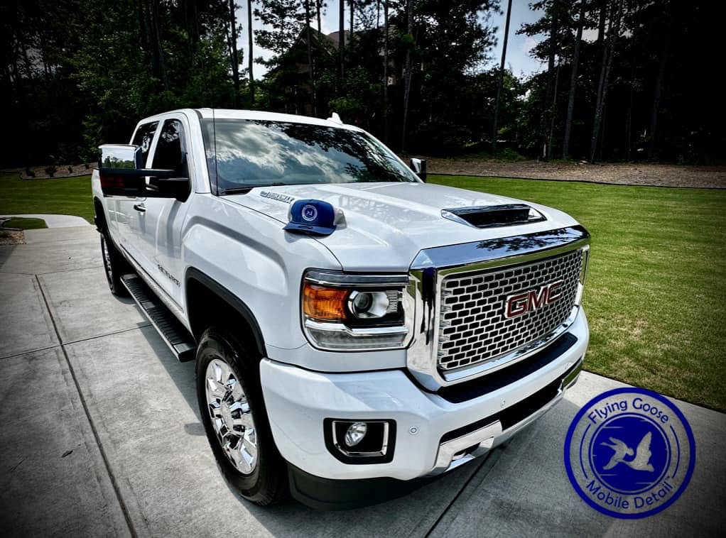 GMC Sierra truck with a showroom-quality detail finish