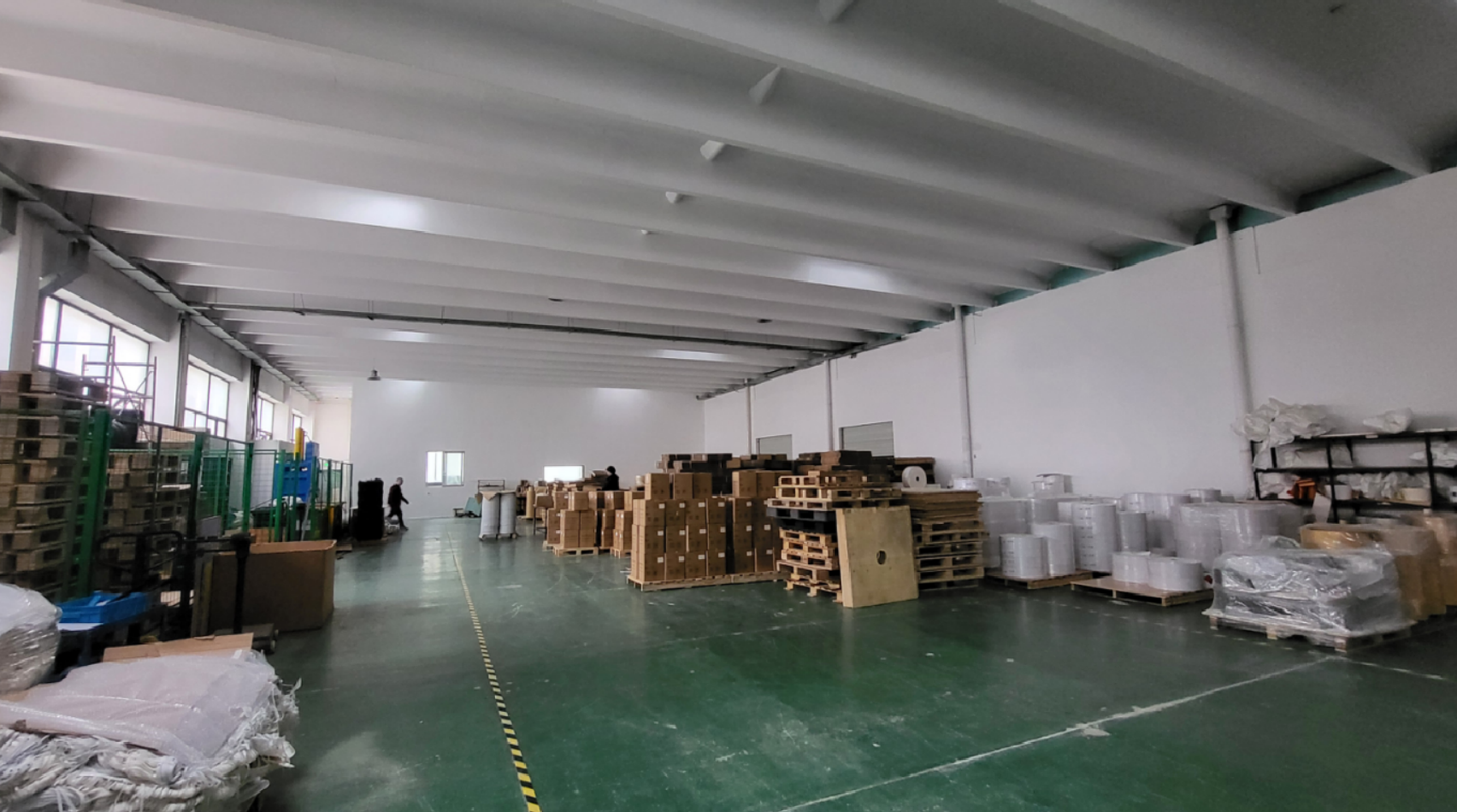 Raw material and finished goods warehouse