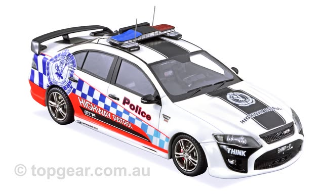 Ford FPV GT-P NSW Highway Patrol police car die-cast model