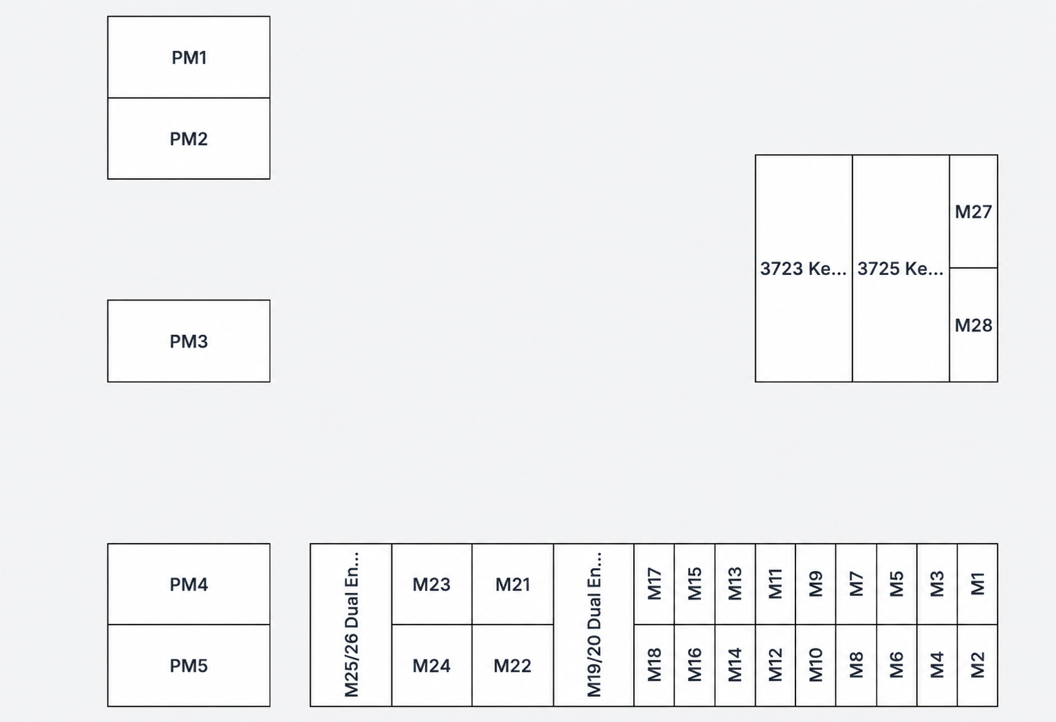 Marlow location site map showing unit layout for 3721 Kenilworth Blvd, Sebring FL