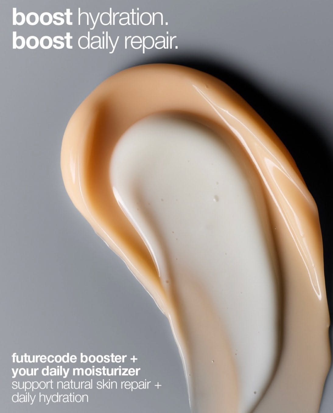 Skincare cream product texture
