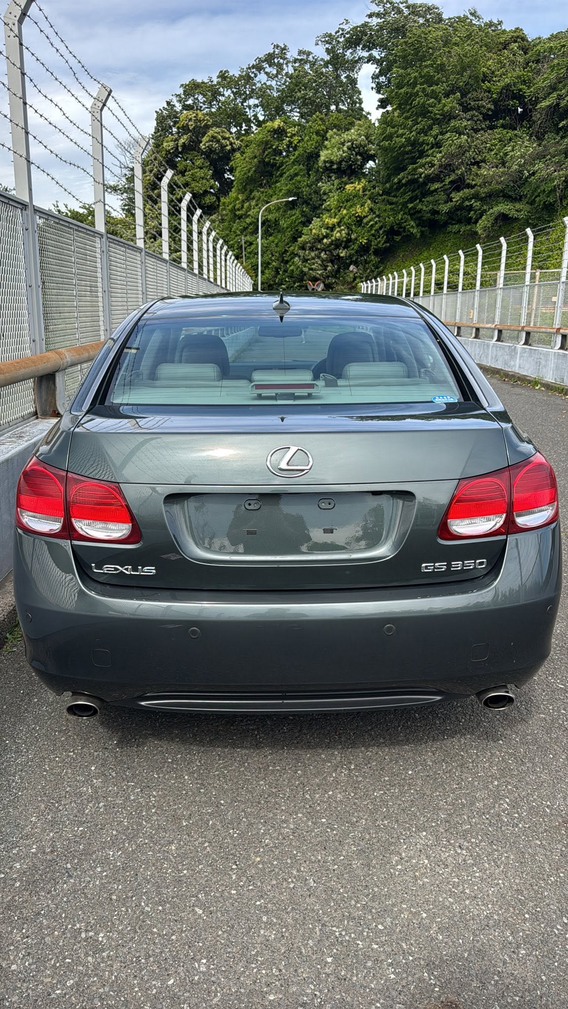 Lexus GS rear view