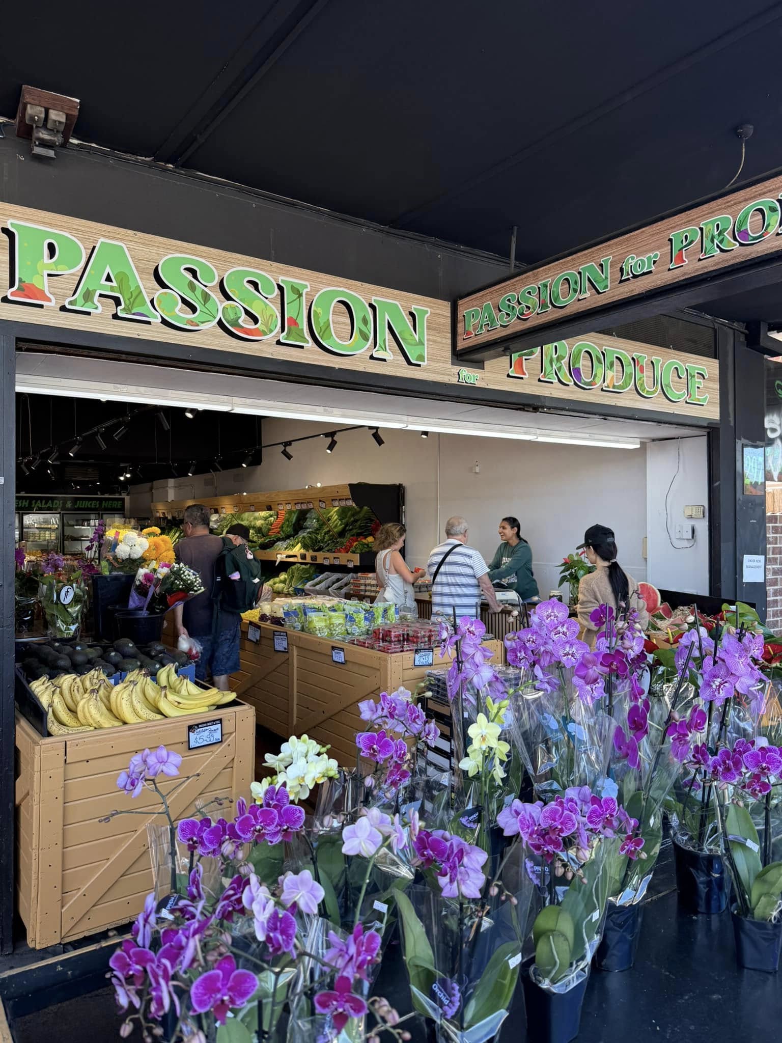 Passion For Produce store front at 79 Mackie Road, Bentleigh East