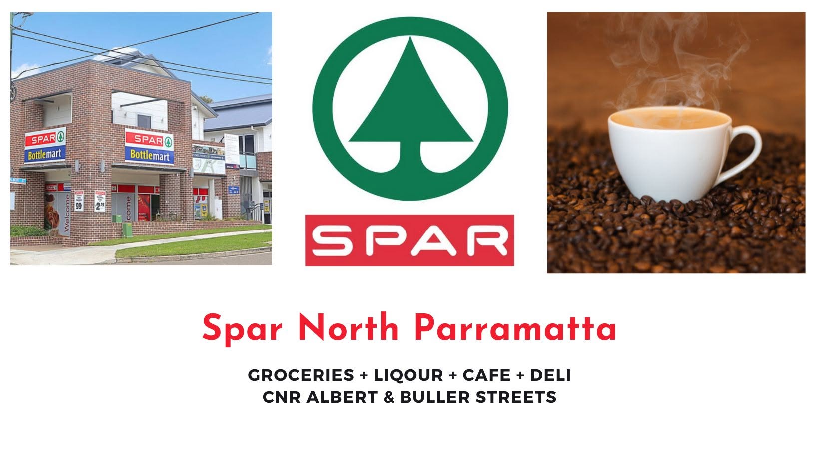 SPAR North Parramatta store exterior on Albert Street
