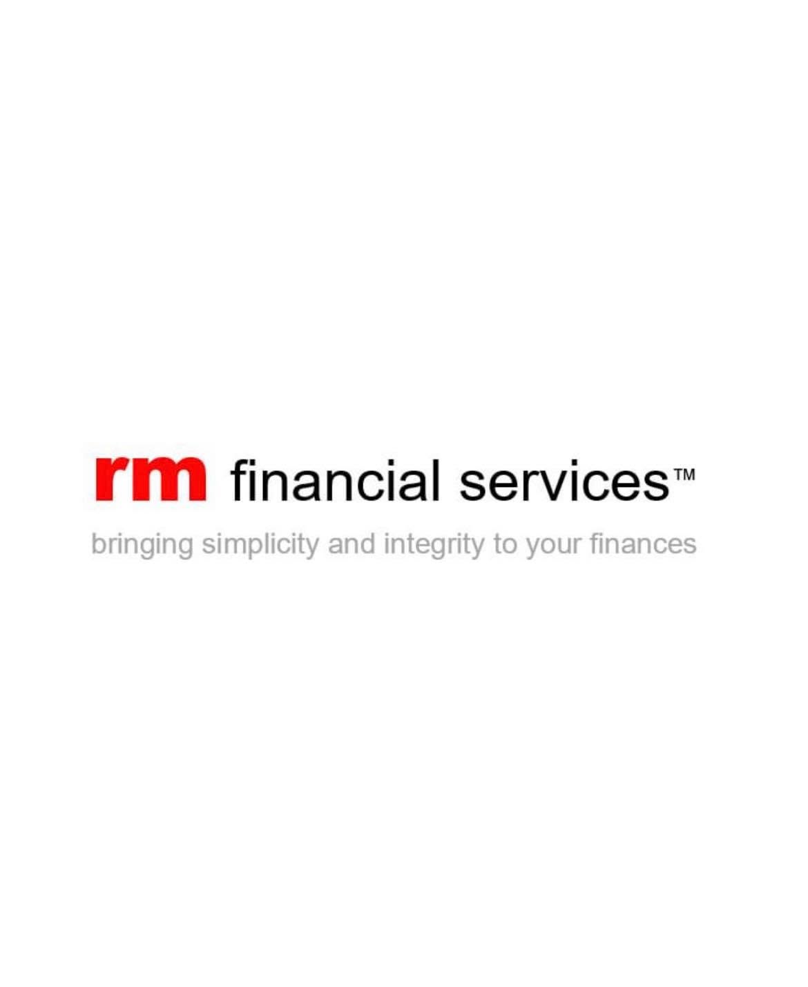 RM Financial Services branding