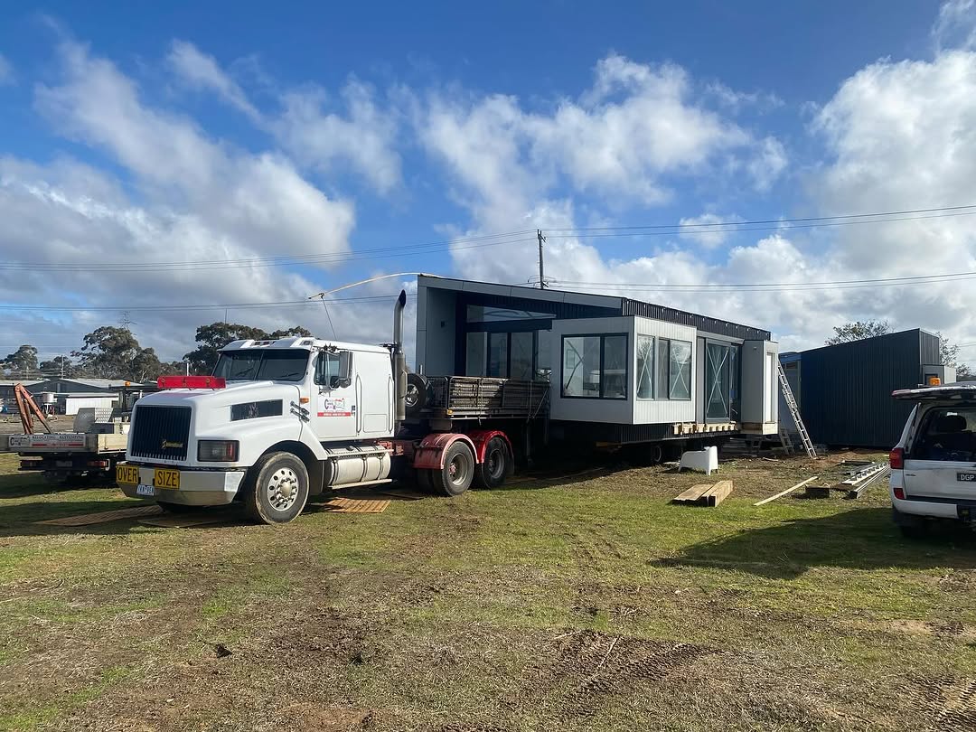 Modular commercial building ready for fitout