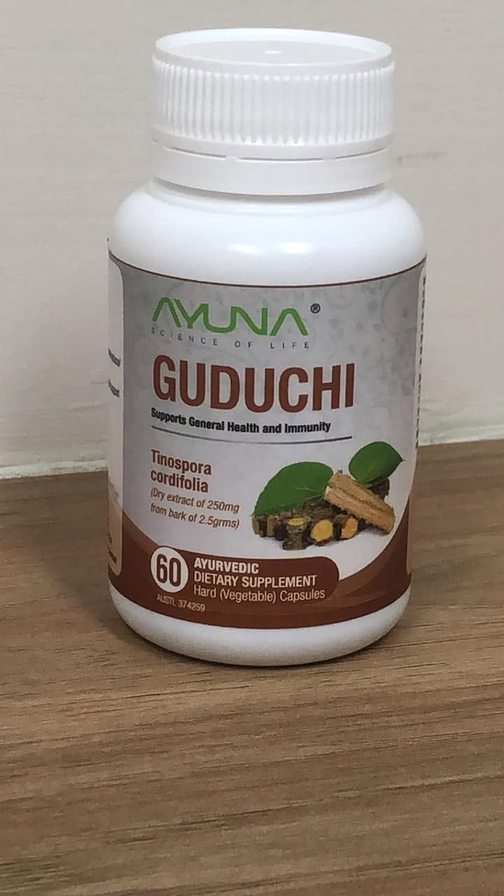 Guduchi Ayurvedic herbal supplement — TGA-listed immunity and health support