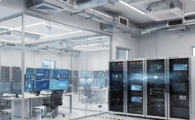 Sistema de ar condicionado industrial