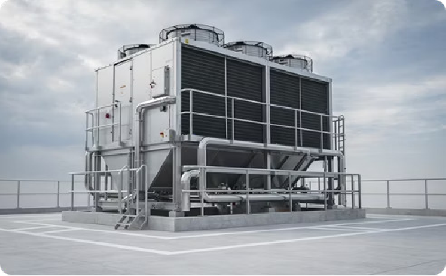 Torre de resfriamento industrial