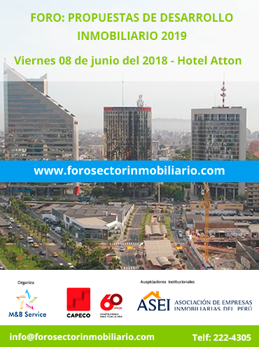 Foro: Propuestas de Desarrollo Inmobiliario 2019