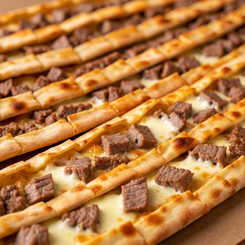 Kuşbaşılı Kaşarlı Pide