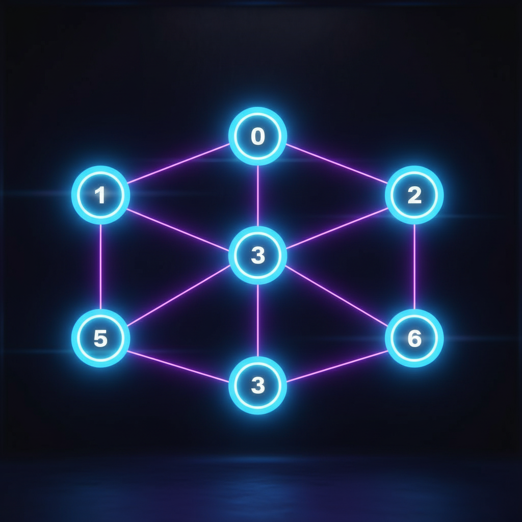 An abstract flowchart illustrating a clean multi-step process