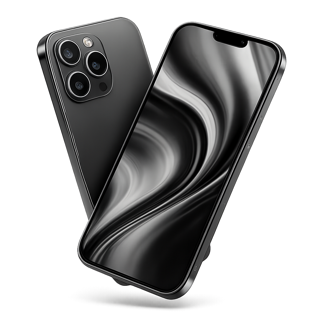 Czarno-srebrny iPhone Pro — skup telefonów Fonovo
