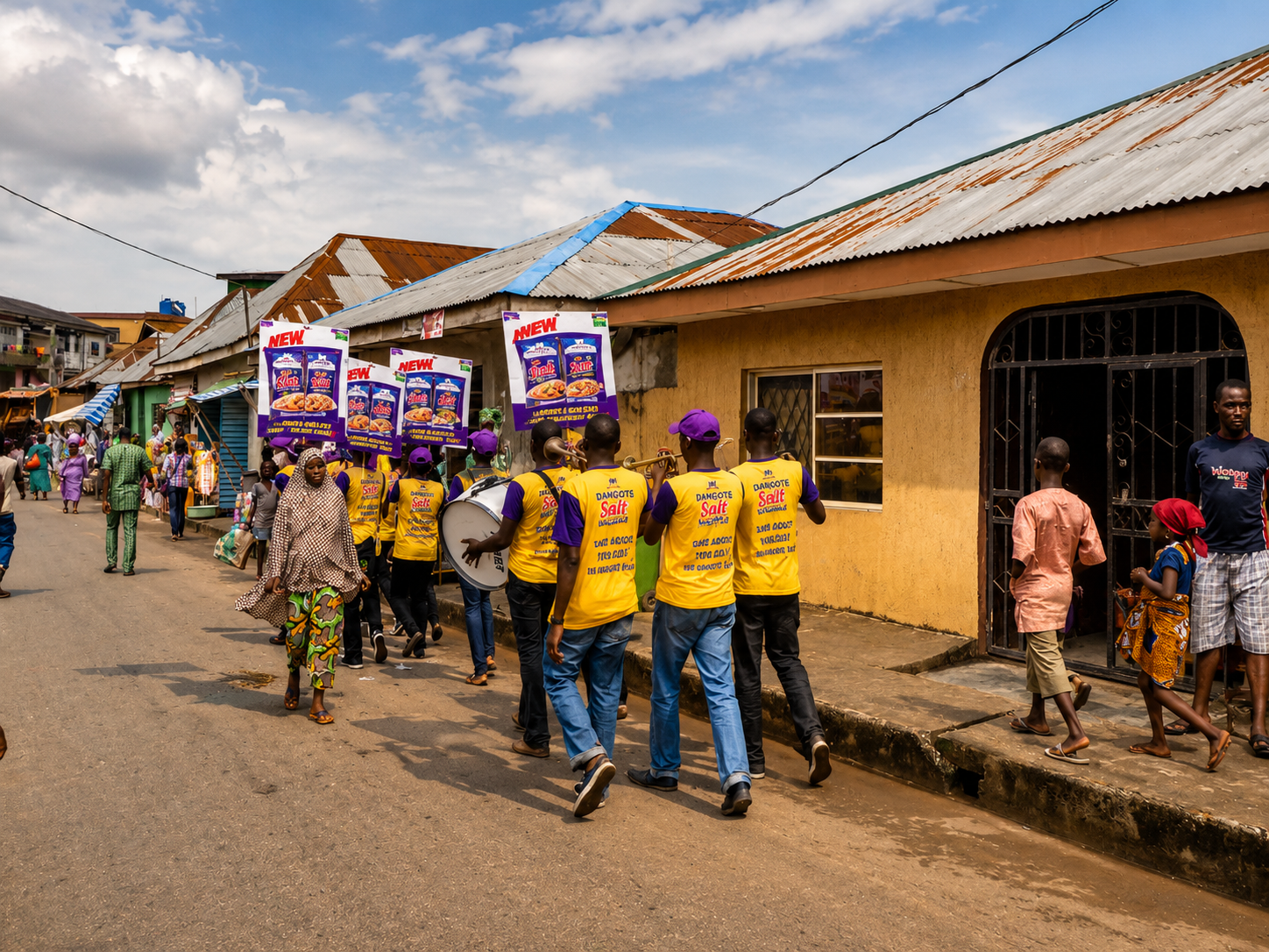 Street activation awareness campaign