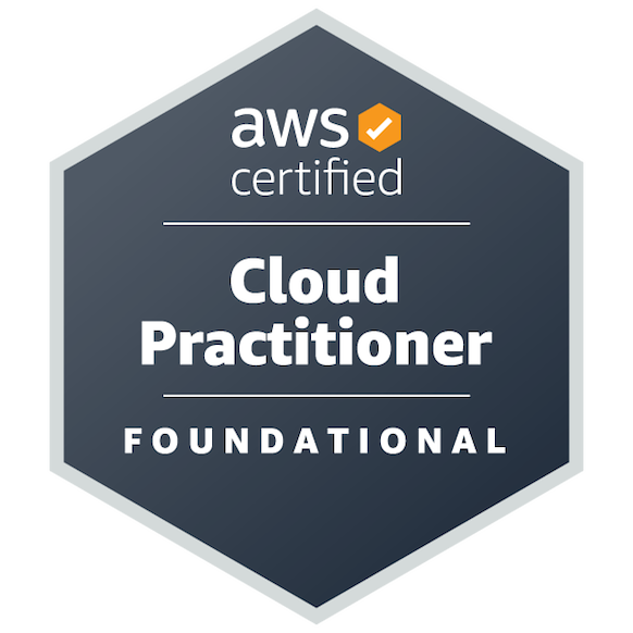 AWS Certified Cloud Practitioner – Foundational badge