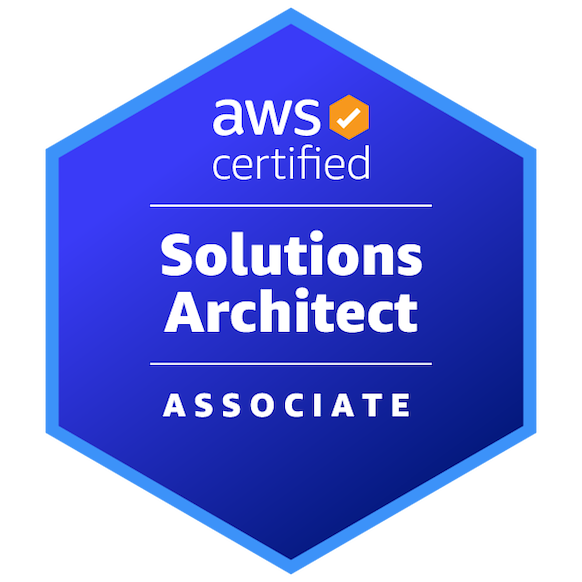 AWS Certified Solutions Architect – Associate badge